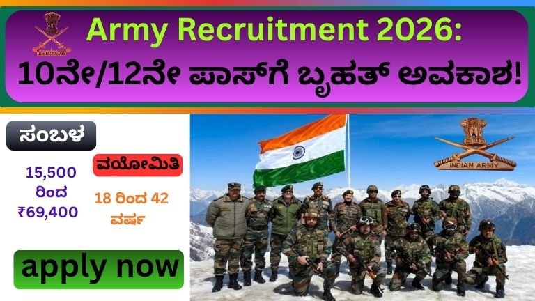Army Recruitment 2026: