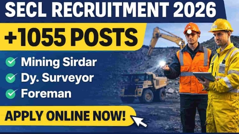 SECL ನೇಮಕಾತಿ 2026: