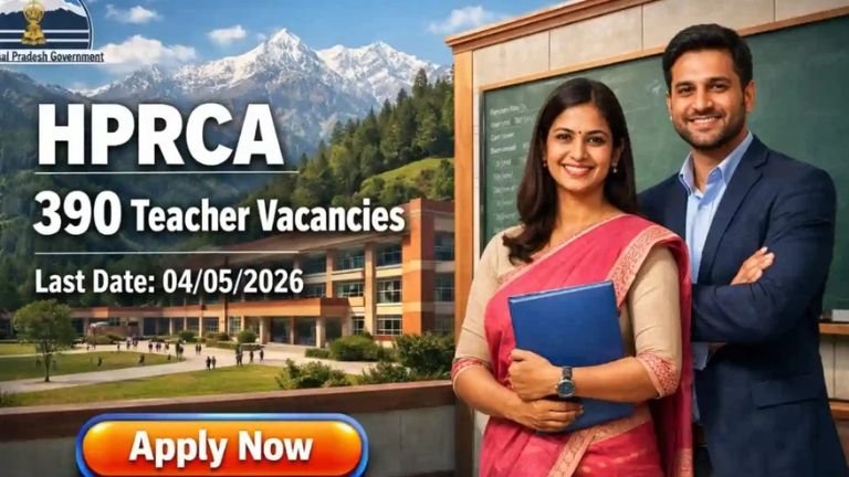 HPRCA PGT Recruitment 2026: