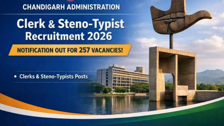 ಚಂಡೀಗಢ ಆಡಳಿತ Recruitment 2026: