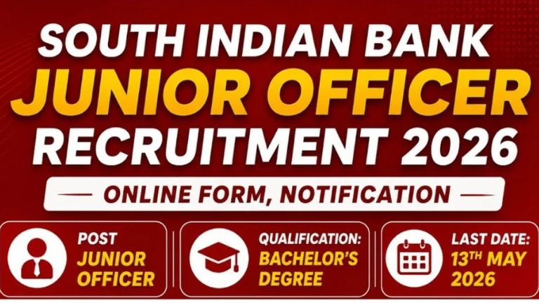 SIB Recruitment 2026: