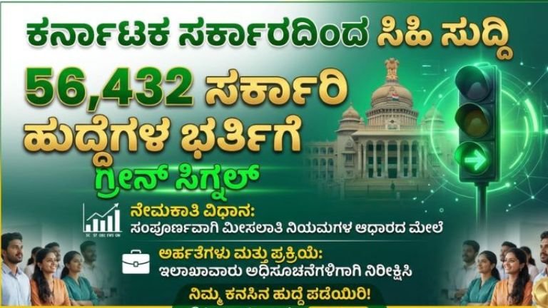 Karnataka Govt Jobs 2026: