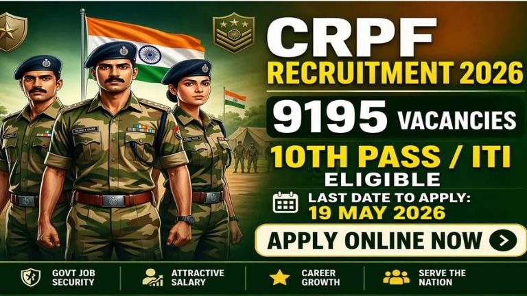 CRPF Recruitment 2026: