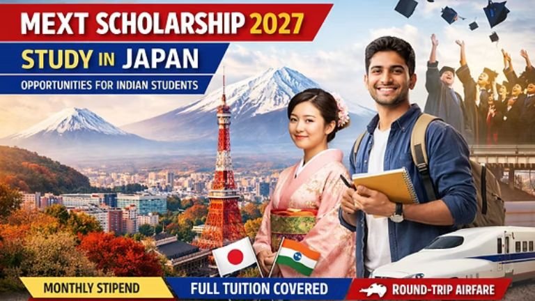 Japan MEXT Scholarship 2027: